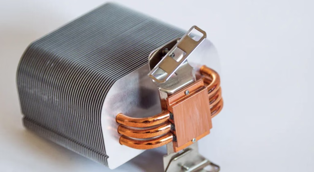 How does the heat sink work