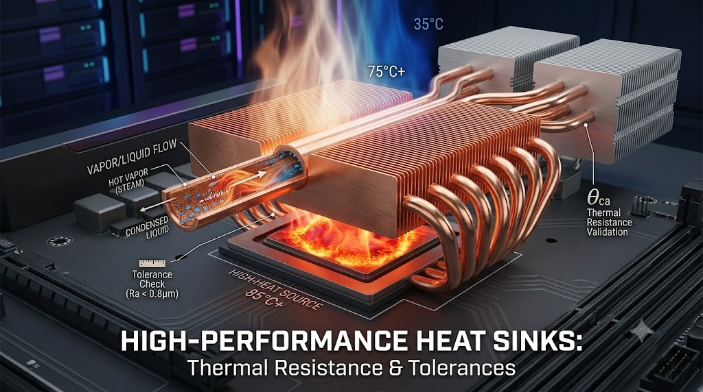 High-Performance Heat Sinks: Thermal Resistance & Tolerances